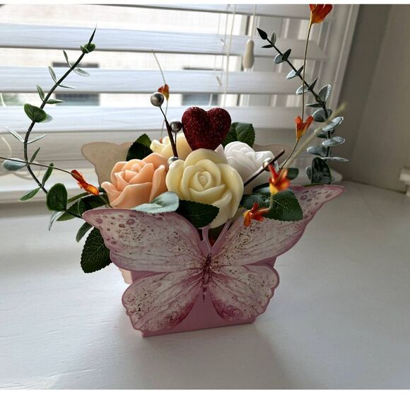 Handmade Goat's Milk Soap Flower Bouquet/Birthday/Mother’s Day/Easter/Spring - Picture 4 of 4